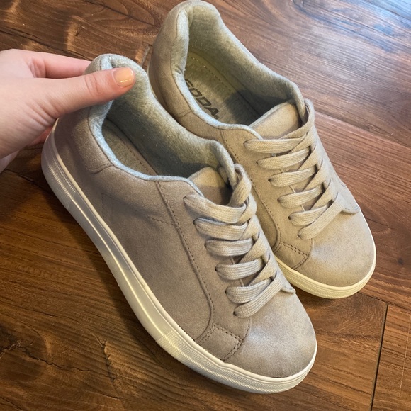Grey Soda Platform Sneakers - Picture 3 of 3